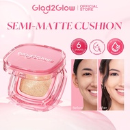 𝗜𝗻 𝗦𝘁𝗼𝗰𝗸 Glad2Glow 2 In 1 Ultra Makeup Set - Perfect Cover Cushion Foundation + Blurring Powder Foun