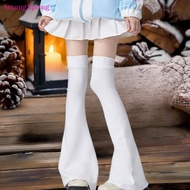 AmongSpring Y2K Leg Stockings Elasticity Slimming Knee Socks Japanese Style Spicy Femboy Over The Kn