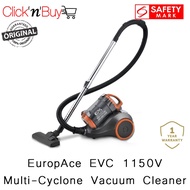 EuropAce EVC 1150V | EVC 3201W Multi-Cyclone Vacuum Cleaner. HEPA Filter. 1400W Motor. EVC1150V EVC3201W