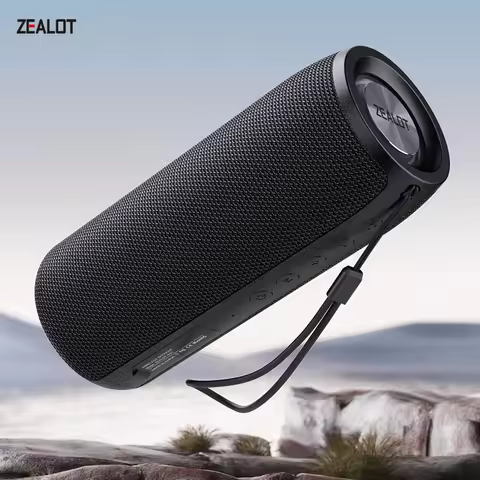 ZEALOT-S51 Powerful Bluetooth Speaker Bass Wireless Speakers Subwoofer Waterproof Sound Box Support 