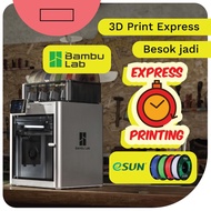 3D Print Express Tomorrow Become Bamboolab | 3D PrintingJasa, PLA+ ABS PETG Material