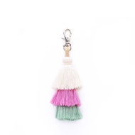 Colourful Bohemian Purse Accessories Charms Tassel Keychain Purse Tassels For Handbags Bag Charms Bag Accessories