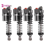 4Pcs Aluminium Alloy 90Mm Absorber Shocks For 1/10 Scale Rc Rock Crawlers  Scx10 D90 Truck