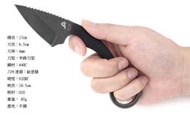 {伊豆的店2館} (世界名刀 FOX) BLACK KARAMBIT G10 頸刀-收藏刀