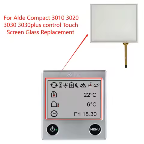 New Touch Screen Glass for Alde Compact 3010 3020 3030 3030plus control panel Replacement