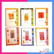 Elegant Happy Birthday Gift Card Mini Birthday Card