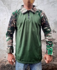 Baju Kaos Tactical BDU Loreng Multicam Kasad