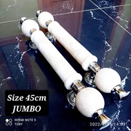 Gagang pintu 40CM Batu marmer JUMBO / handle pintu rumah stainless