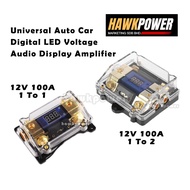 TK171 / 172 DIGITAL LED FUSE BOX 100A 1TO1 / 1TO2 FUSE HOLDER-F