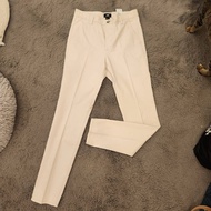 Slacks Long Pants Small Cylinder Work Cream Color Brand Uniqlo Size 44