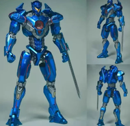 Bandai | Sci-Fi Mecha Model Blue Gipsy Avenger Action Figure Full Articulation Jaeger Warrior Robot