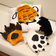 USNOW Animal Paw Plush Gloves, Simulated Stuffed Toys Faux|Paw Gloves, Cosplay Gloves Furry Texture 