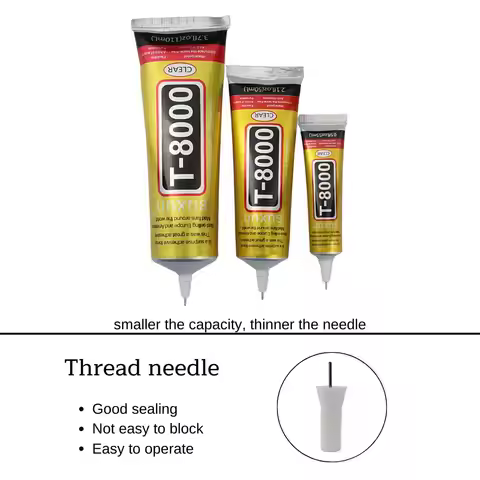 1pcs 15/50/110ML T-8000 Universal DIY Glue SUXUN T8000 Glue Clear Contact Phone Ziai Repair Glass Pl