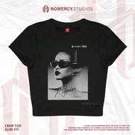 KATUN NORACY.STUDIOS - CROP TOP RIHANNA HEAD SONG ALBUM | ROCK MUSIC METAL BAND | GRUNGE CROPTOP BLA