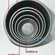 Baskom Abu No 20 | Baskom Plastik | Baskom Besar | Baskom Murah Silver