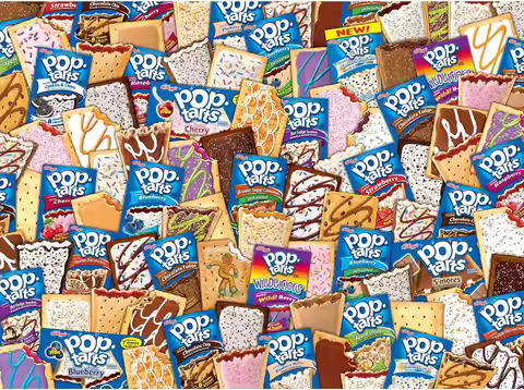 1314/1000/520 Pieces Puzzles for Pop Tarts Jigsaw Puzzles for Gameroom Bedroom Livingroom Challengin