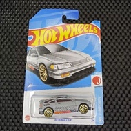 HOT WHEELS 88 HONDA CRX SILVER TOY CAR HW J IMPORTS
