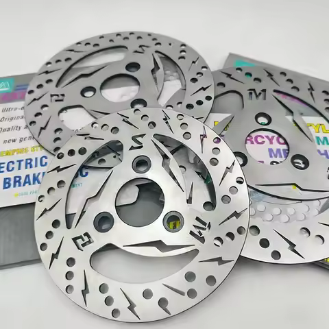 Universal 180/200/220mm Motorcycle Brake Disc Rotor Synthetic Steel Brake Disc for Front Rear Wheel 