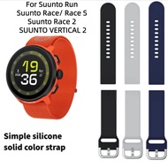 Silicone Soft Watch Strap For Suunto Run Suunto Race/Race S Suunto Race 2 SUUNTO VERTICAL 2