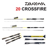 DAIWA 2020 CROSSFIRE SPINNING/ BAITCASTING(BC) FISHING ROD