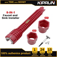 [Hàng Có Sẵn] KIPRUN Bộ Lắp Đặt Vòi Nước Và Bồn Rửa 8 Trong 1 Dụng Cụ Cờ Lê Đa Năng Cho Nhà Bếp Phòn