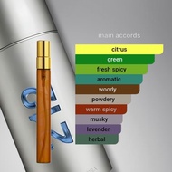 ( Decant ) 10ML CH 212 Men Edt Travel Size Perfume