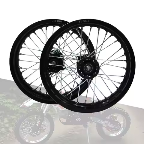 2.50-14" 3.00-14" Alloy Wheel Rim For KAYO BSE Apollo Xmotos Racing Supermoto Dirt Pit Bike Motocros