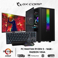 Pc Assembled Gaming Full Set AMD Ryzen 5 5600G | 16gb RAM | Ssd