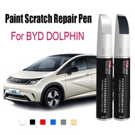Specially Car Paint Scratch Repair Pen For BYD Dolphin 2023 Touch-Up Paint Accessories Black White Blue Gray Purple Pink