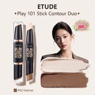 Play 101 แท่งสติ๊ก คอนทัวร์ คู่ 02 อินเทนส์ ที่ห่อหุ้มกันหลุด มัตต์โฟกัสอ่อน ผสมกับนิ้ว ระดับสีที่สร