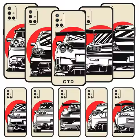Japanese GTR Racing Car DIY JDM For OnePlus 10 Pro 9 8T 8 Nord N10 7 7T 9R Phone Case For 1+ Nord 2T