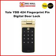 Yale YDD 424 fingerprint pin digital door lock (With Free Luggage Padlock)