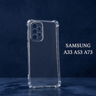 Samsung A53, A33, A73 5G smooth transparent case | SS galaxy flexible phone case protects Samsung ph