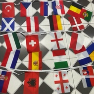 Decorative String Flags of European Countries (8m String - 32 flags)