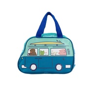 HOUSUXI Party Bus Meal Bag/Blue Green eslite