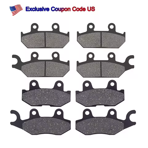 Motorcycle Front and Rear Brake Pads For YAMAHA YXM 700E 700ES - Viking EPS SE YXC 700 E Viking VI E