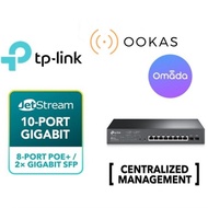 TP-Link Omada SG2210MP JetStream 10 Port Gigabit Smart Switch With 8 Port PoE+