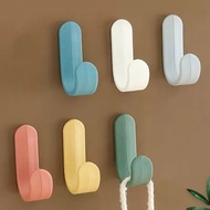 GANTUNGAN Serbagrosirmurah Hok12 Keychain Clothes hook Wall Mount Letter J Lap Multifunction Hanging