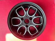 Smart 450 正BRABUS 輕量化前後配鋁圈-獨家消光黑拉線反光銀