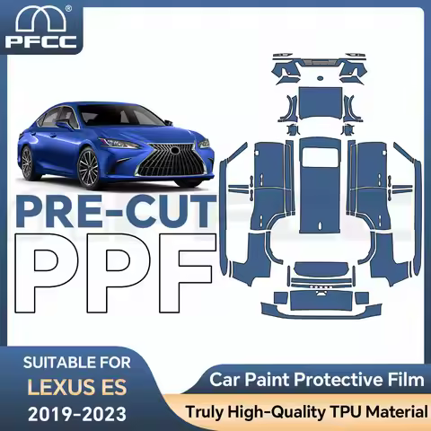 For Lexus ES 250 300H 350 2019-2023 TPU PPF Paint Protective Film Custom Fit Anti Scratch Self Heali