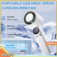 Portable Handheld Personal Turbo Fan USB Rechargeable Cooling Fan 199 Gear Speed