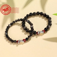 Ink-colored Beaded Couple Bracelet Snake-shaped Ornaments Ink-wash Beaded Personality New T5w4