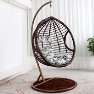HY/JD Rocking Chair  Rattan Chair Rocking Chair Hanging Basket Rattan Chair Home Swing Glider Indoor Single Double Hammo
