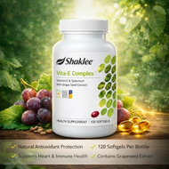 100% Shaklee Vita - E COMPLEX VITAMIN E 120 Softgels