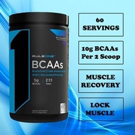 Rule 1 R1 BCAA 30/60 servings - Amino Acid, BCAAs, Recovery, Energy , Muscle Growth
