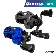 Banax Zest Baitcasting Fishing Reel N105B/N105G Light Jigging Left Handle Max Drag 9kg