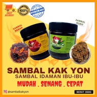 [IKAN BILIS BERKUALITI] SAMBAL KAK YON IKAN BILIS RANGUP [SAMBAL BELACAN &amp; AYAM PENYET] {Packaging Kemas &amp; Rapi}