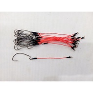 Worm Hook kevlar for soft lure 8 cm Soft Plastic 8cm