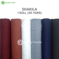 Kain Bahan Shakila Strech 1 Roll 50 Yard Premium Quality