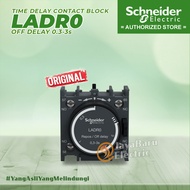 SCHNEIDER Contact Block Delay Time Off Time Off Delay Timer/ 0.3-3s LADR0